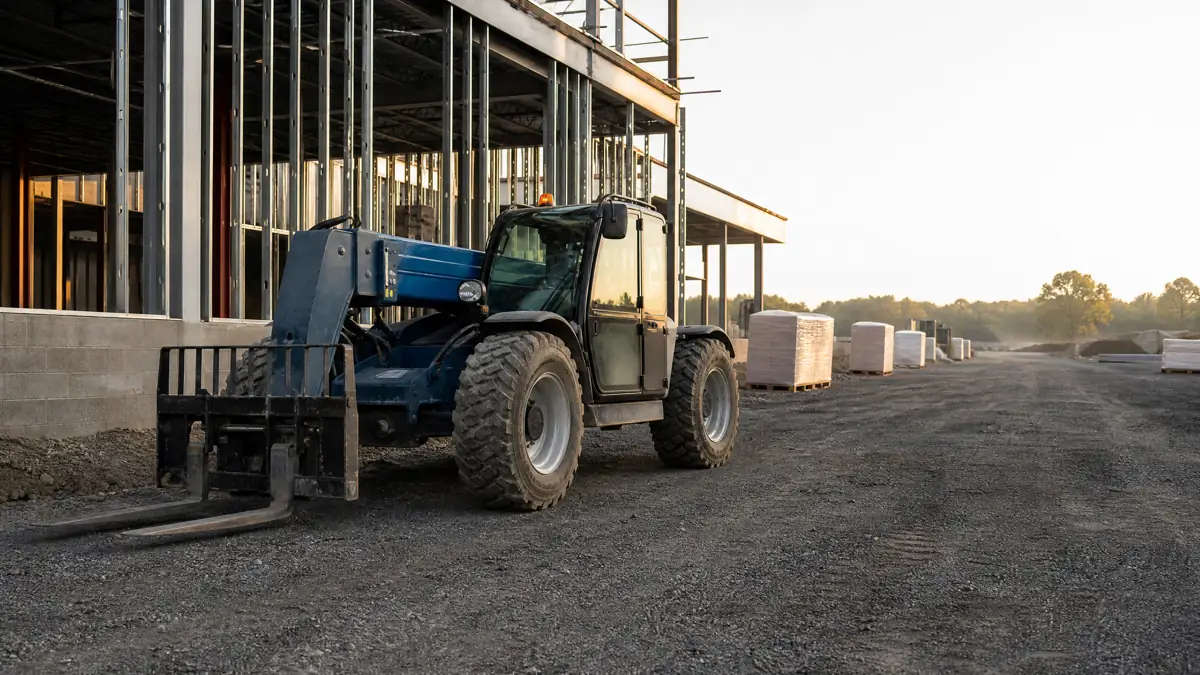 Telehandlers jobsite access in Columbus